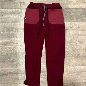 Figs Women's Burgundy Straight scrubs